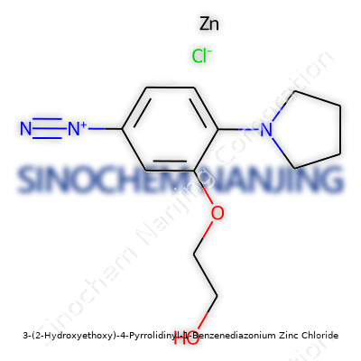 3-(2-Hydroxyethoxy)-4-Pyrrolidinyl-1-Benzenediazonium Zinc Chloride